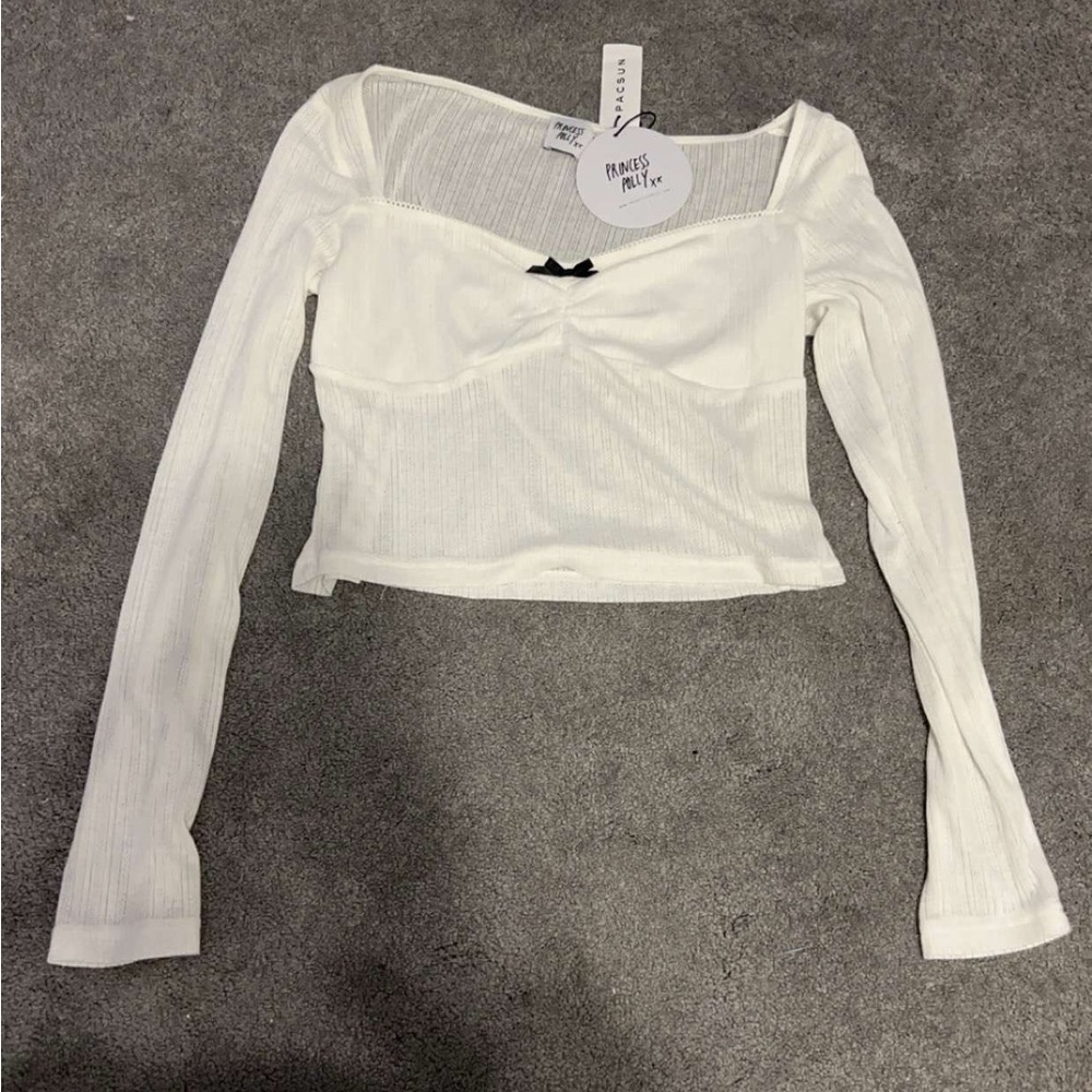 White princess Polly top